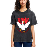 Tokyosol Honk Goose On The Loose Washed T Shirt