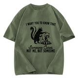 Tokyosol I Want You To Know That Not Me Washed T Shirt