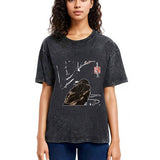Tokyosol Crow And Reeds Washed T Shirt