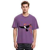 Tokyosol Japanese Inspired Bird Washed T Shirt