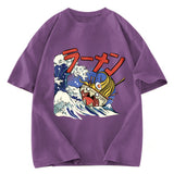 Tokyosol Ramen Seas Wave Washed T Shirt