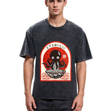 Tokyosol Ramen Lover Octopus Washed T Shirt