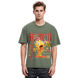 Tokyosol Monster Spaghetti Japanese Retro Tokyo Washed T Shirt