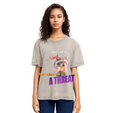 Tokyosol Viral Raccoon Meme Washed T Shirt