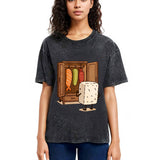 Tokyosol Sushi Pick Out Clothes Washed T Shirt