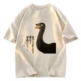 Tokyosol Avoid Difficulties Funny Washed T Shirt