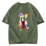 Tokyosol Fashion Duck Washed T Shirt