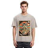 Tokyosol Kawaii Cat Lover Ramen Washed T Shirt