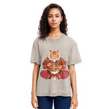Tokyosol Ramen Lover Tiger Washed T Shirt