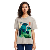Tokyosol Petrels Of The Painted Sea Washed T Shirt