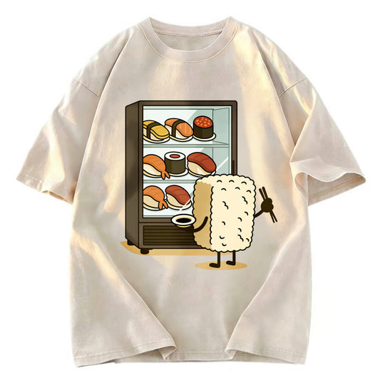 Tokyosol Rice Ball Is Choosing Sushi Washed T Shirt