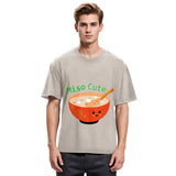 Tokyosol Miso Cute Washed Zip T Shirt
