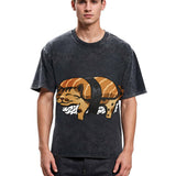 Tokyosol Nigiri Sushi With Cat Filling Washed T Shirt