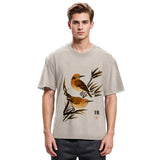 Tokyosol Sparrows Among Bamboo Washed T Shirt