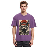 Tokyosol Raccoon Commando Vintage Washed T Shirt