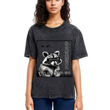 Tokyosol Japanese Wild Raccoon Washed T Shirt