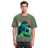Tokyosol Petrels Of The Painted Sea Washed T Shirt