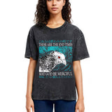Tokyosol End Times Pigeon Vintage Washed T Shirt
