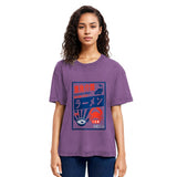 Tokyosol Ramen Japanese Hiragana Washed T Shirt
