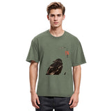 Tokyosol Crow And Reeds Washed T Shirt