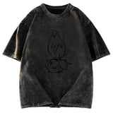 Tokyosol Life Is A Burden Washed T Shirt