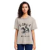 Tokyosol Funny Crow Washed T Shirt