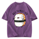 Tokyosol Greetings From Sushi Washed T Shirt