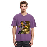 Tokyosol Flock Of Flying Birds Washed T Shirt