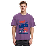 Tokyosol Ramen Japanese Hiragana Washed T Shirt