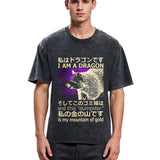 Tokyosol I Am A Dragon And This Dumpster Is My Mountain Of Gold Washed T Shirt