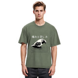 Tokyosol Anguish Pigeon Japanese Washed T Shirt