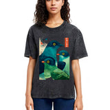Tokyosol Petrels Of The Painted Sea Washed T Shirt