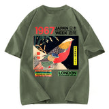 Tokyosol Art Studio Exhibition Japanese Washed T Shirt