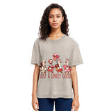 Tokyosol Just A Lovely Goose Crop T Shirt