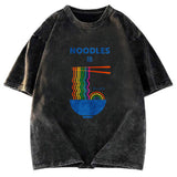 Tokyosol Rainbow Ramen Washed T Shirt
