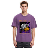 Tokyosol Trashy Halloween Raccoon Washed T Shirt