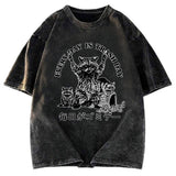 Tokyosol Every Day Is Trash Day Washed T Shirt