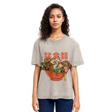 Tokyosol Ramen Raptors Washed T Shirt