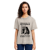 Tokyosol Raccoon Not Studied Washed T Shirt