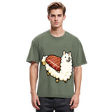 Tokyosol Alpaca Sushi Washed T Shirt