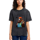 Tokyosol Stay Cool Pigeon Washed T Shirt
