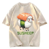 Tokyosol Susheep Funny Washed T Shirt