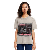 Tokyosol Economy Raccoon Meme Washed T Shirt