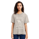 Tokyosol Funny Crows Before Bros Washed T Shirt