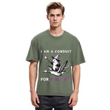 Tokyosol Opossum Riding Flying Goose Washed T Shirt