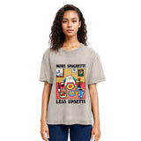 More Spaghetti Less Upsetti Washed T Shirt