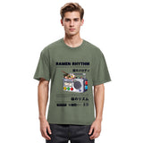 Tokyosol Ramen Rhythm Fleece Lined T Shirt