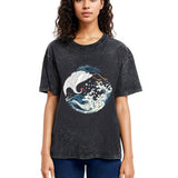 Tokyosol Japanese Sea Bird Washed T Shirt