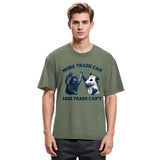 Tokyosol More Trash Can Less Trash Can T Washed T Shirt