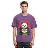 Tokyosol Retro Panda Ramen Washed T Shirt